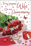 This anniversary card image captures the feeling of a cherished evening in Epsom, when time seems to slow and attention turns wholly to the person you love. A lush arrangement of red roses drapes dramatically across a softly shimmering surface, every bloom rich with velvety texture and deep crimson colour. The petals are edged with gentle highlights, as though brushed by early light filtering through a window, and they cradle small pockets of shadow that suggest real depth and fullness. Sprigs of fine greenery weave among the roses, adding freshness and movement, evoking the calm of nearby Epsom Downs after rain. Below the blooms lies a collection of romantic keepsakes: a heart-shaped locket, slightly open as if guarding a tiny photograph, rests among dainty pearls that curve like a delicate garland. Jewel-like accents gleam quietly, catching the light without overwhelming the softness of the flowers. A folded envelope sits close at hand, hinting at a handwritten anniversary message waiting to be read, while scattered hearts and a single butterfly motif float across the background, adding a touch of magic and playfulness. The colour palette leans into passionate reds and gentle blushes, wrapped in a warm, intimate glow that feels like candlelight in a familiar Epsom home. Everything about the composition-from the cascading roses to the treasured trinkets-evokes tenderness, remembrance, and the renewing of promises shared over many years together.